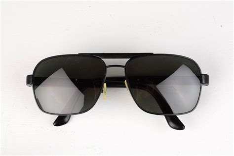 Prada Original Prada SPR 550 Men Aviator Black Sunglasses